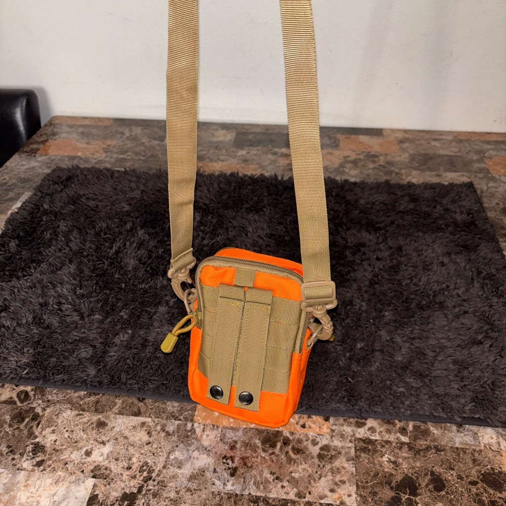 Tactical Orange Crossbody Bag